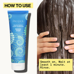 Pacifica styled beachy waves on model showing natural tousled volume