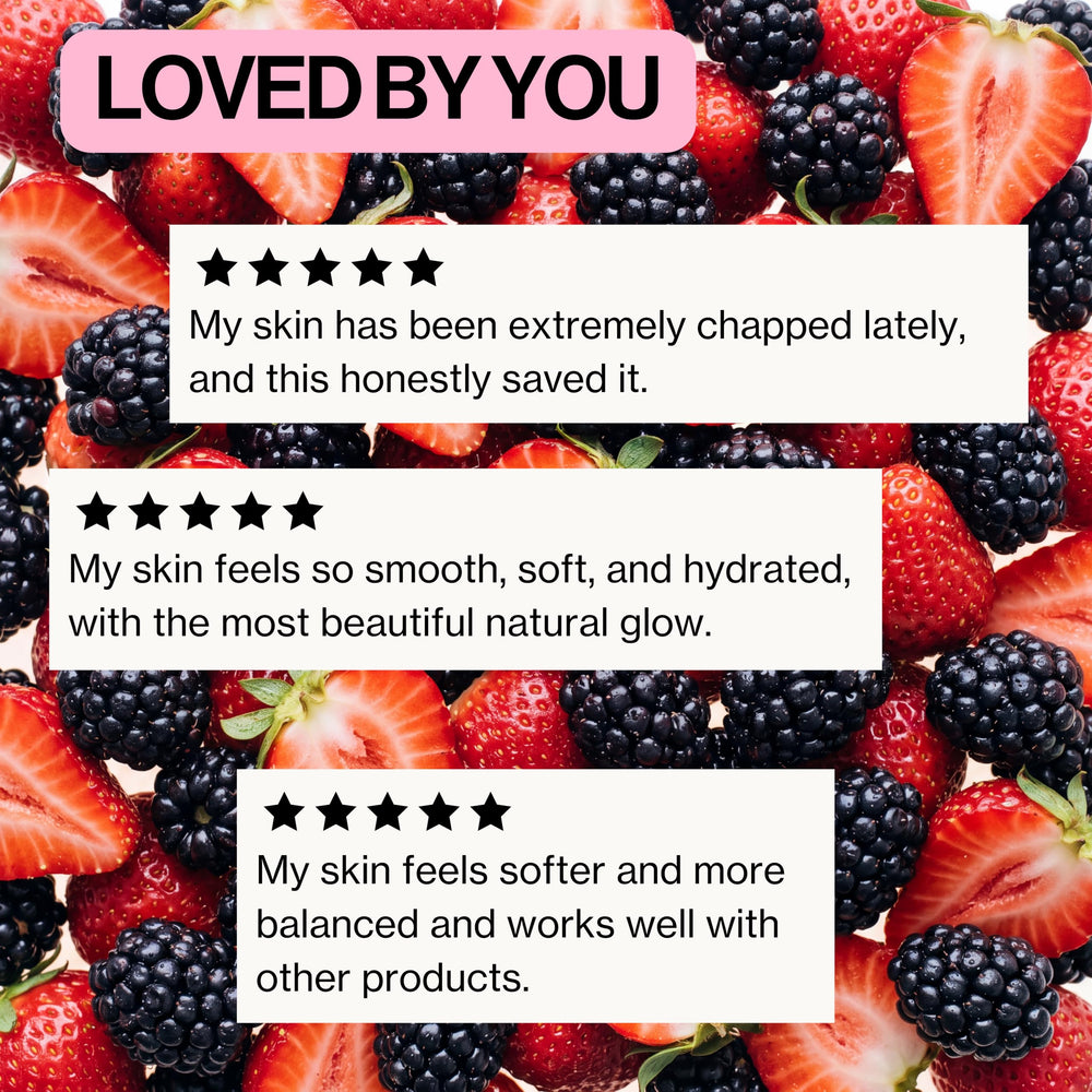 Pacifica berry complex ingredients like strawberry and blackberry antioxidants