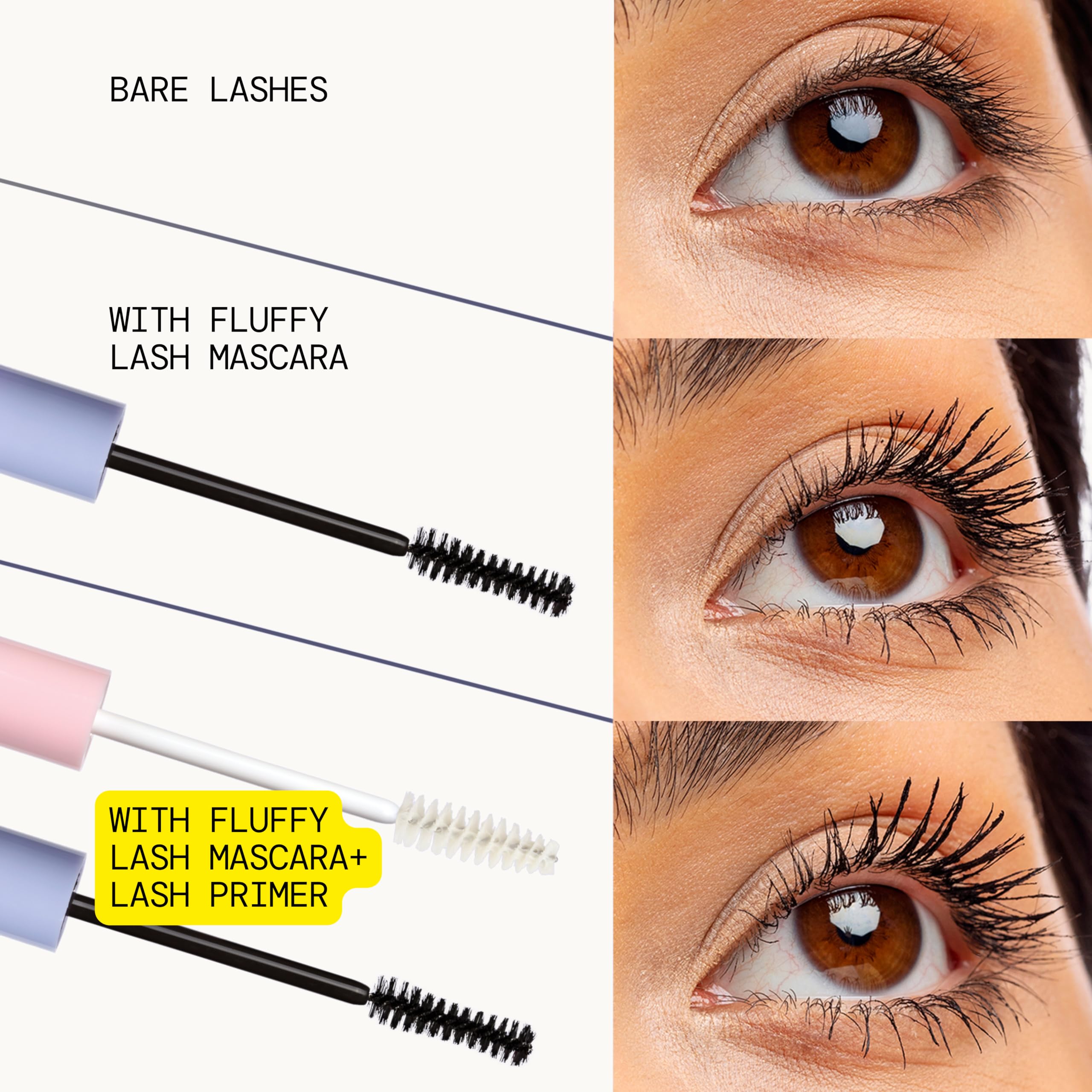 Pacifica brush and applicator close-up showing precise, tangle-free application benefit