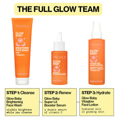 Pacifica Glow Baby in daylight lifestyle setting emphasizing radiant glow