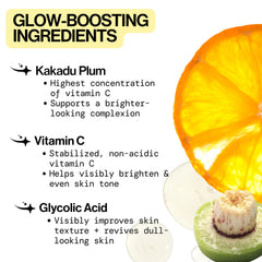 Pacifica Glow Baby serum on hand demonstrating lightweight absorbency