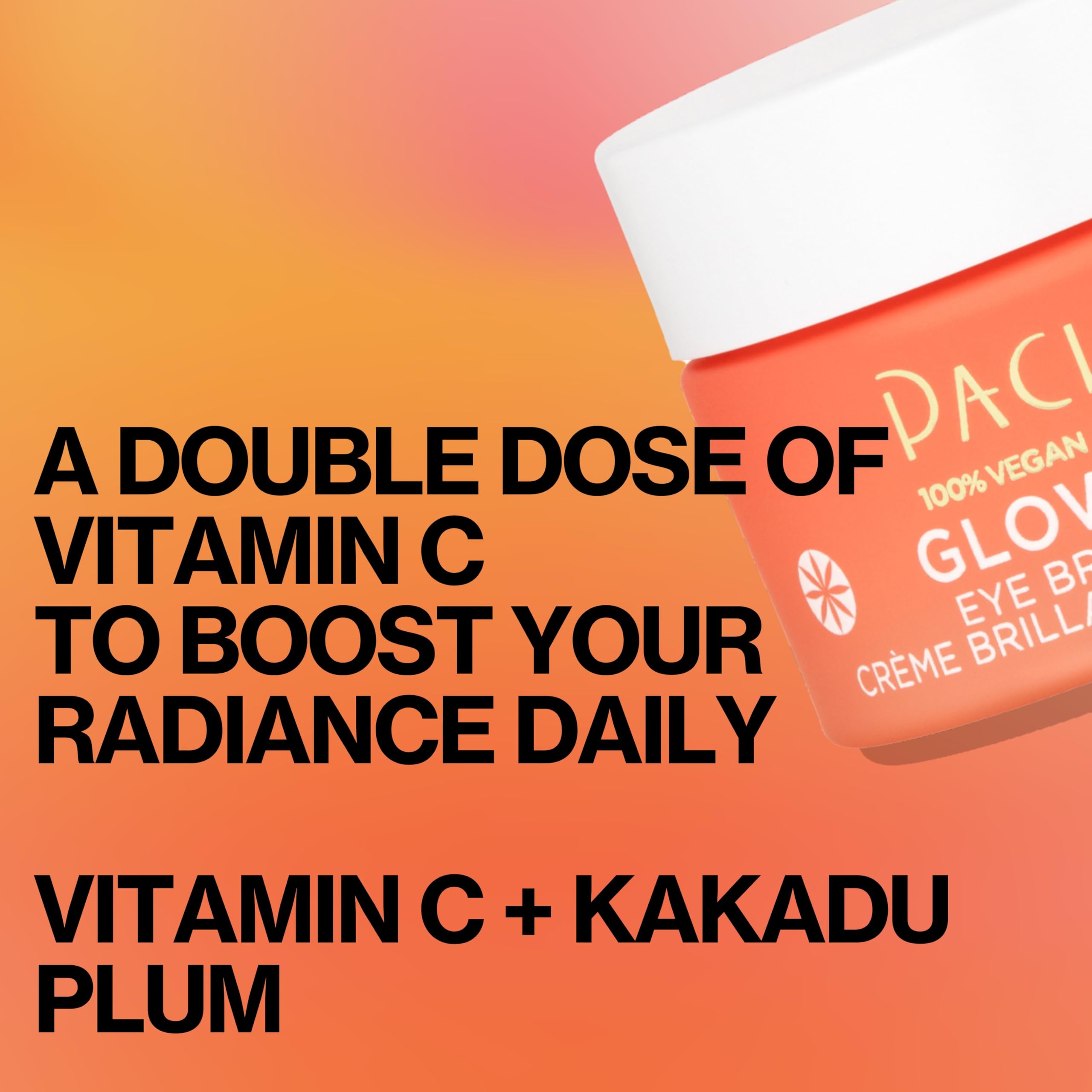 Pacifica Glow Baby cream texture close-up demonstrating lightweight, fast-absorbing hydration