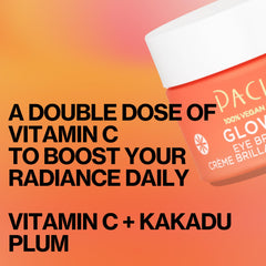 Pacifica Glow Baby cream texture close-up demonstrating lightweight, fast-absorbing hydration