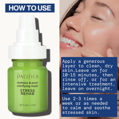 Pacifica label close-up emphasizing niacinamide and clean ingredients