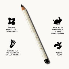Pacifica jet black close-up tip detail for precise lines and sharp wings
