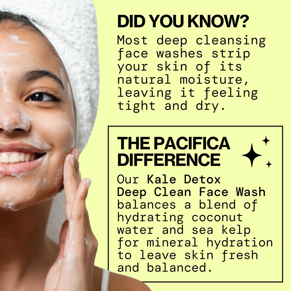 Pacifica kale detox with kale and seaweed highlighting antioxidant boost