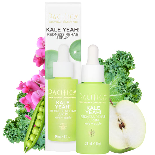 Pacifica front packaging showing bottle and calm skin benefit