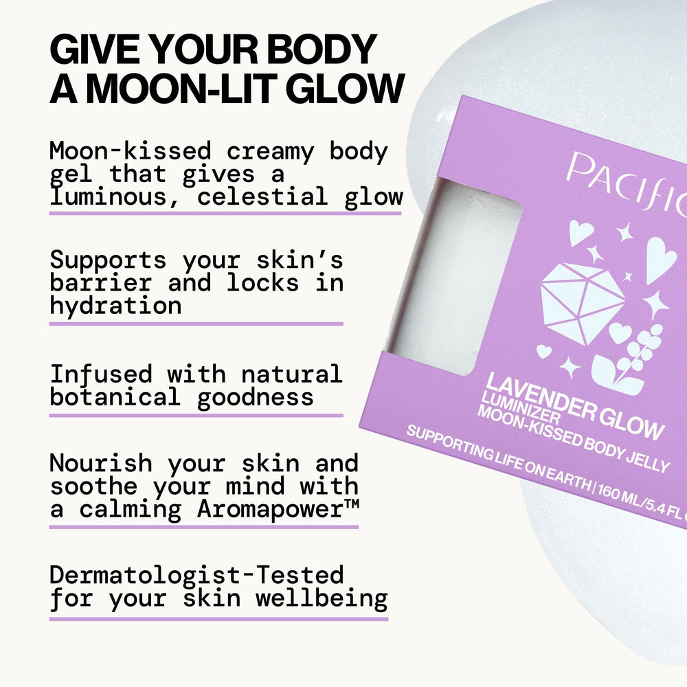 Pacifica ingredients panel close-up showing clean formula benefit