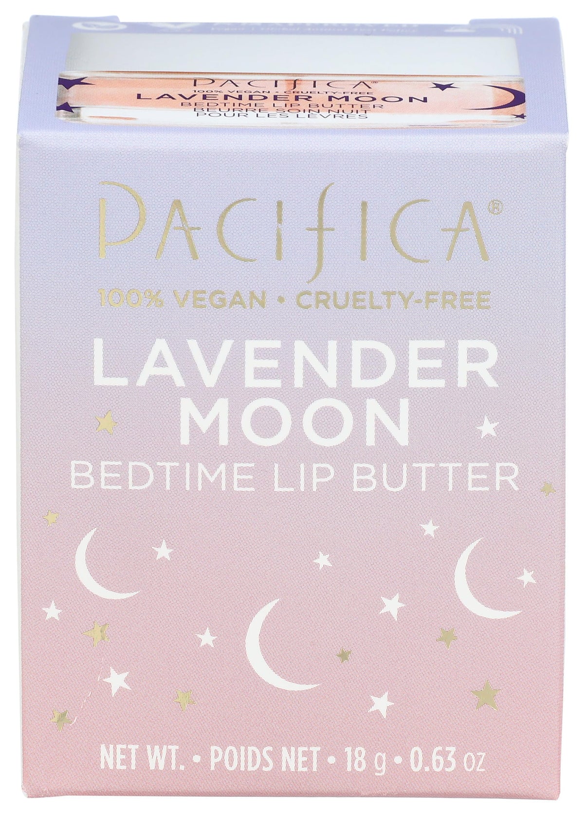 Pacifica jar front view showing label and travel-friendly size benefits