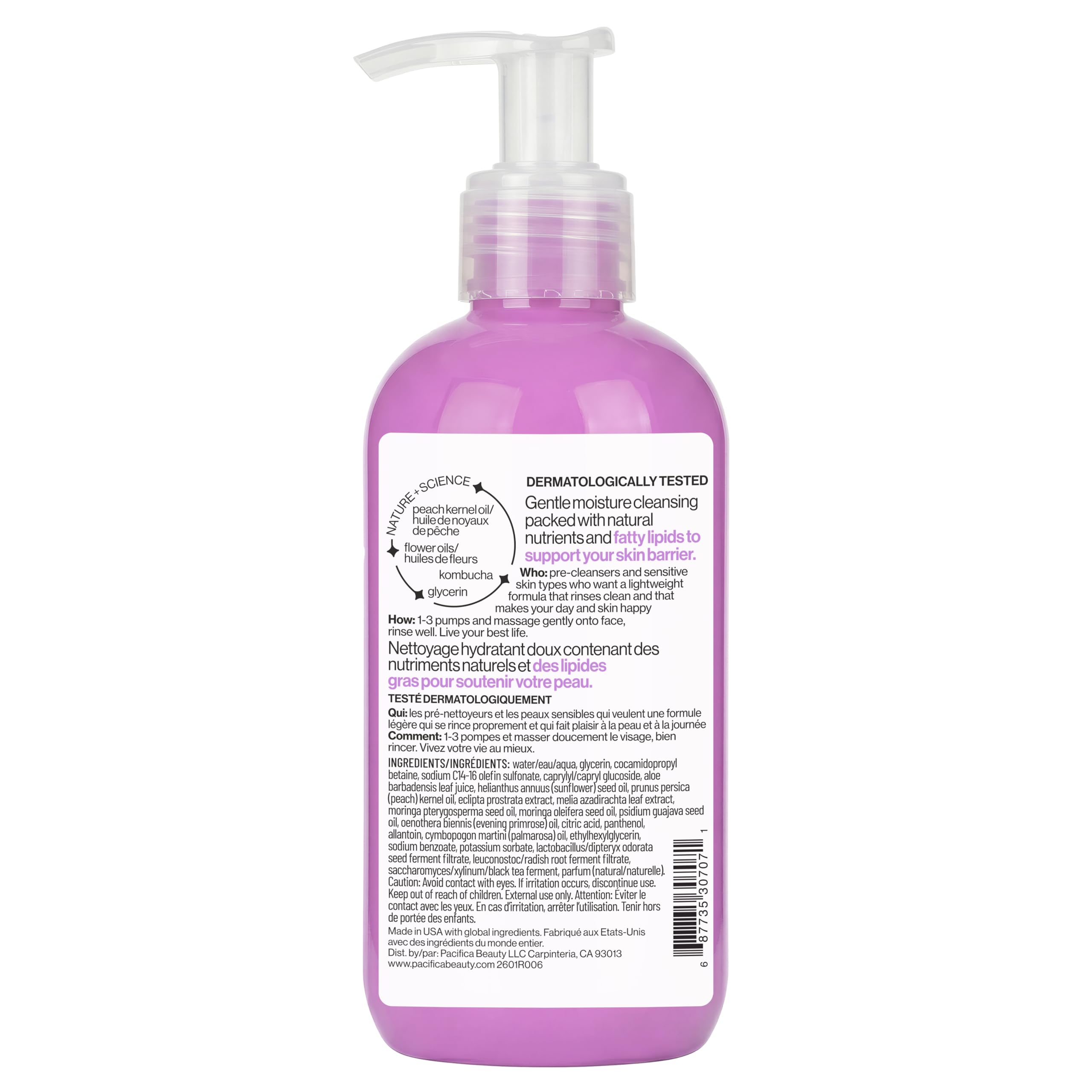 Pacifica product staged in bathroom routine emphasizing calming daily use