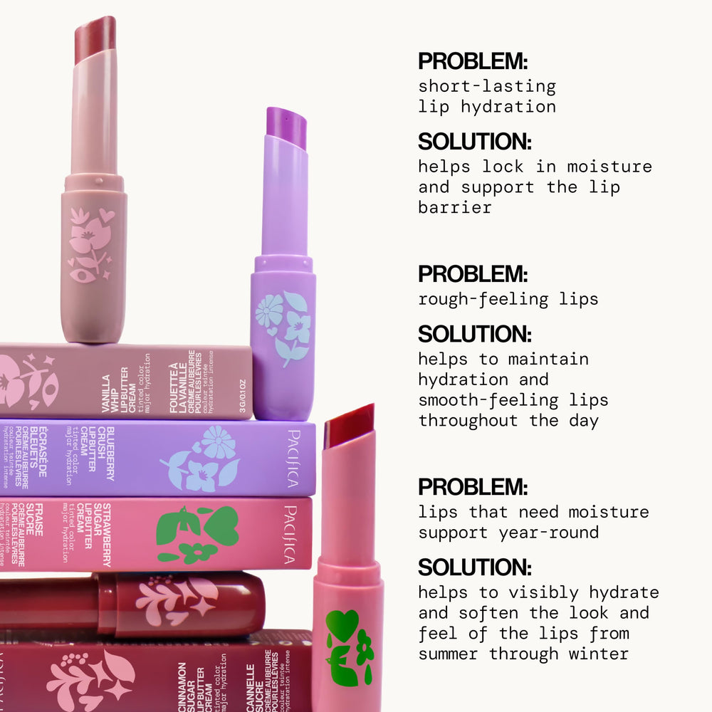 Pacifica open twist-up revealing cushiony buttercream texture for smooth application