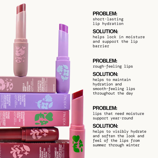 Pacifica open twist-up revealing cushiony buttercream texture for smooth application