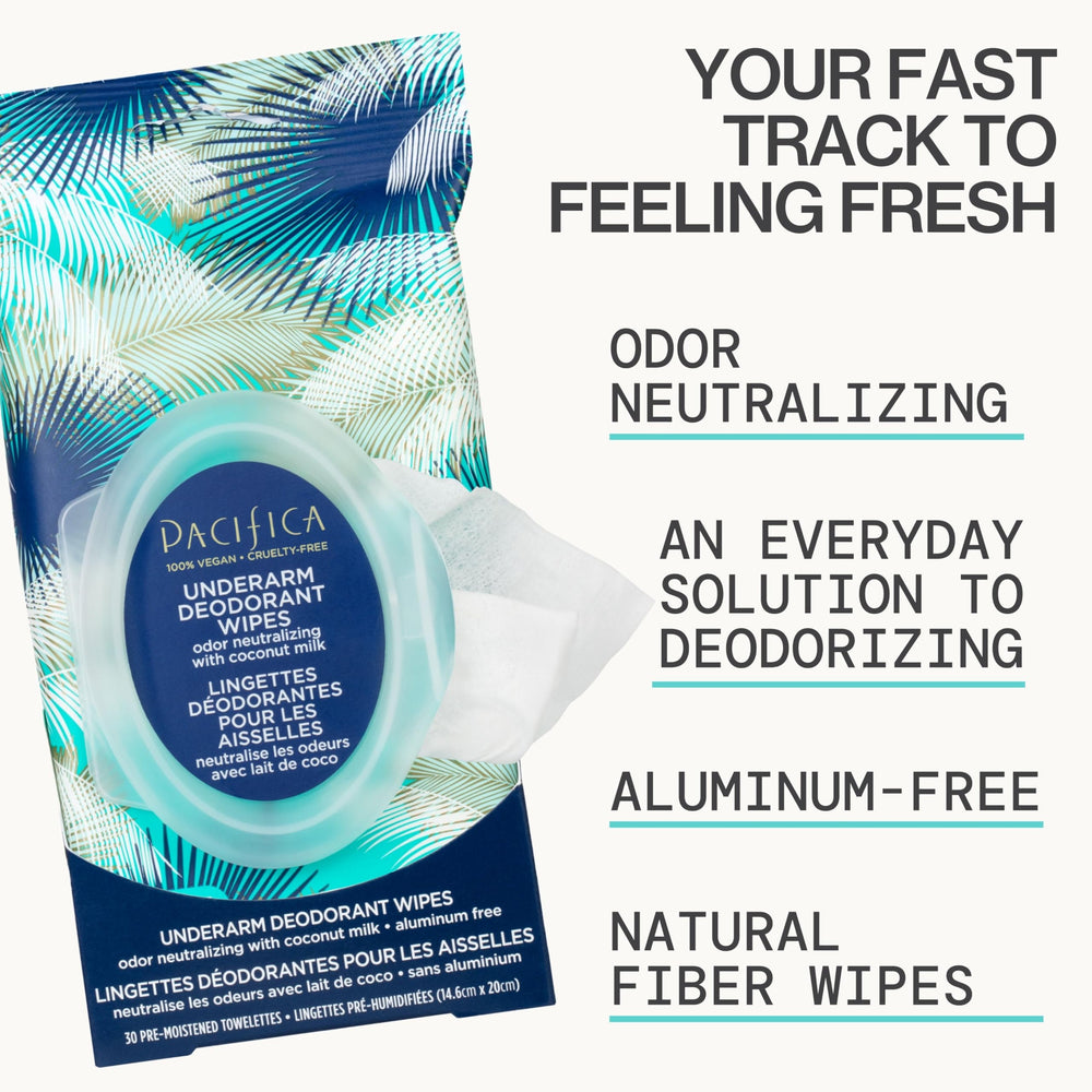 Pacifica two resealable packs inside a travel bag for easy portability