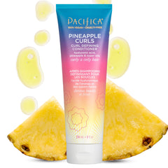 Pacifica front packaging showing conditioner and tropical appeal