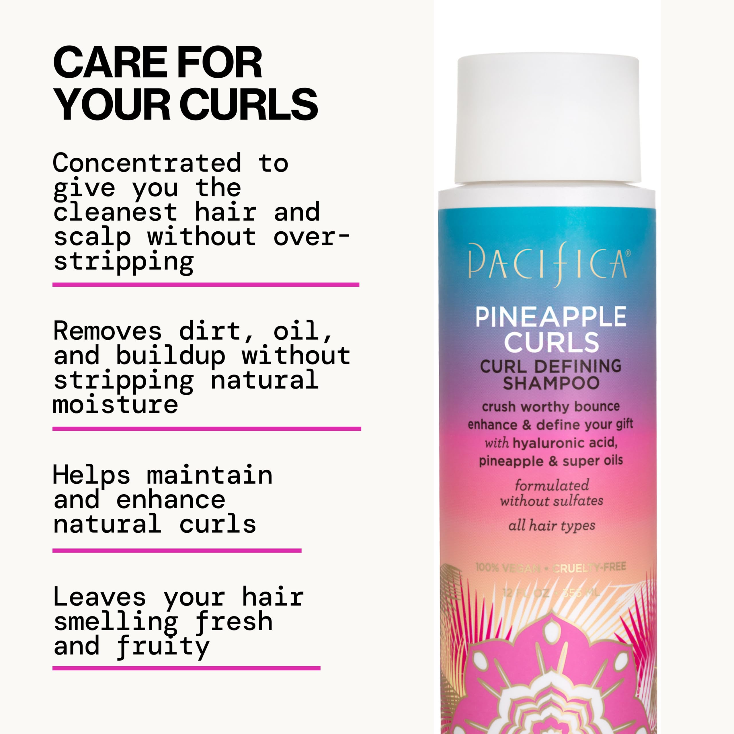 Pacifica rich lather close-up demonstrating gentle cleansing