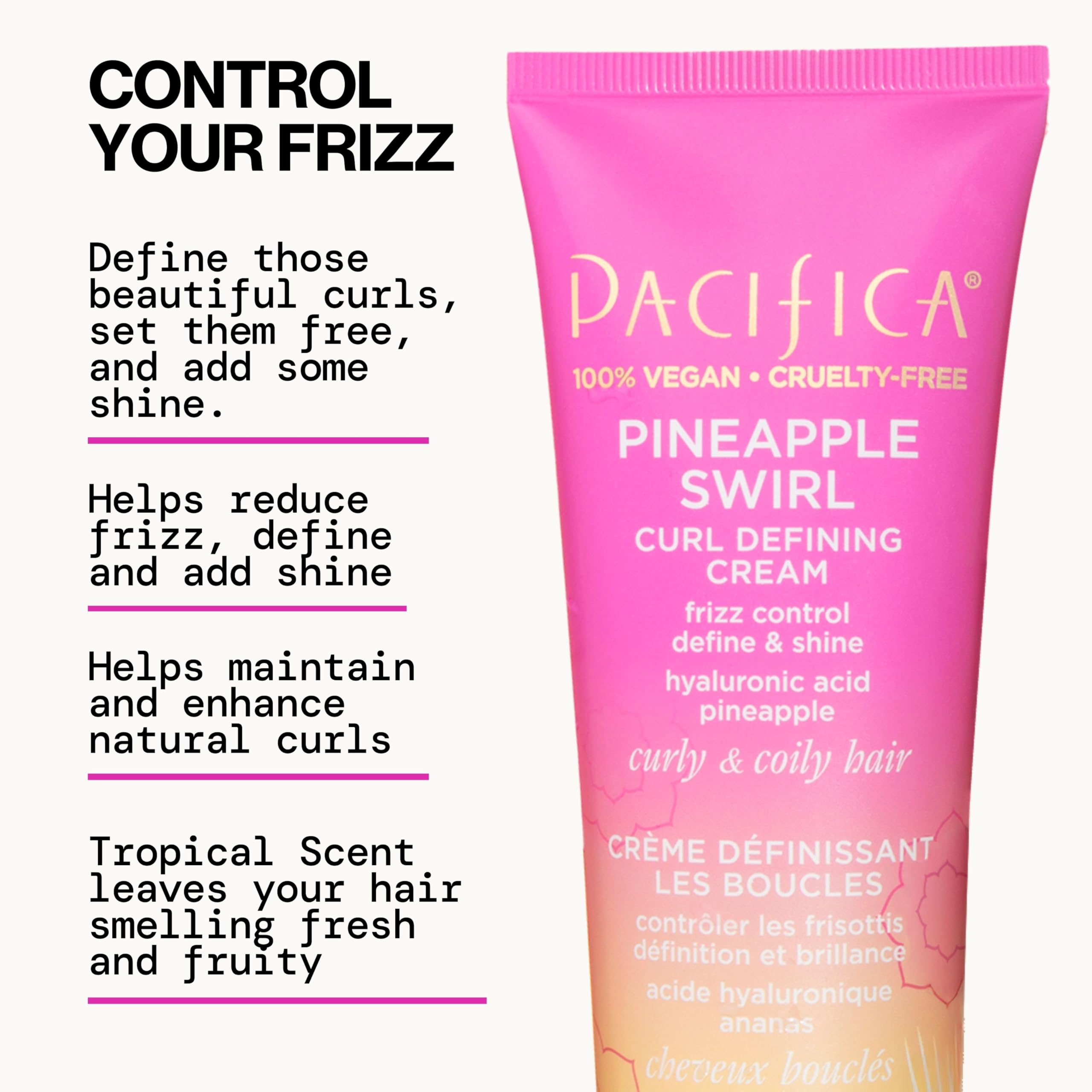 Pacifica cream texture in open jar highlighting creamy consistency and easy application benefit