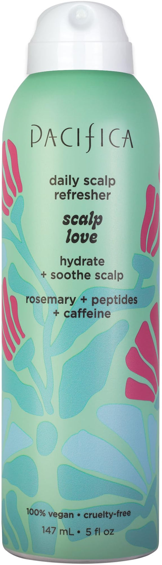 Pacifica scalp refresher front packaging showing bottle and branding for easy identification