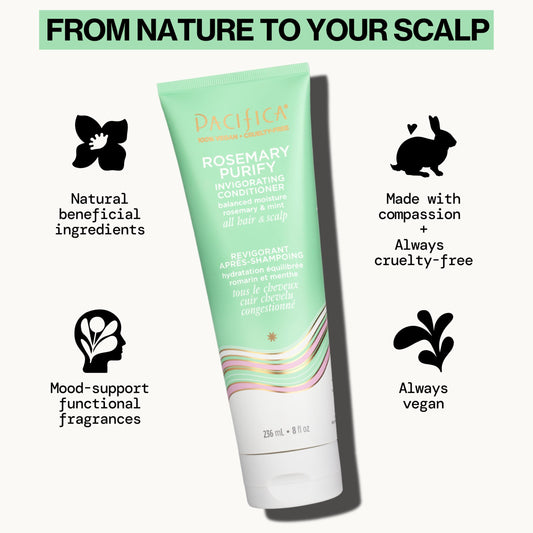 Pacifica label close-up highlighting product claims and clean ingredients
