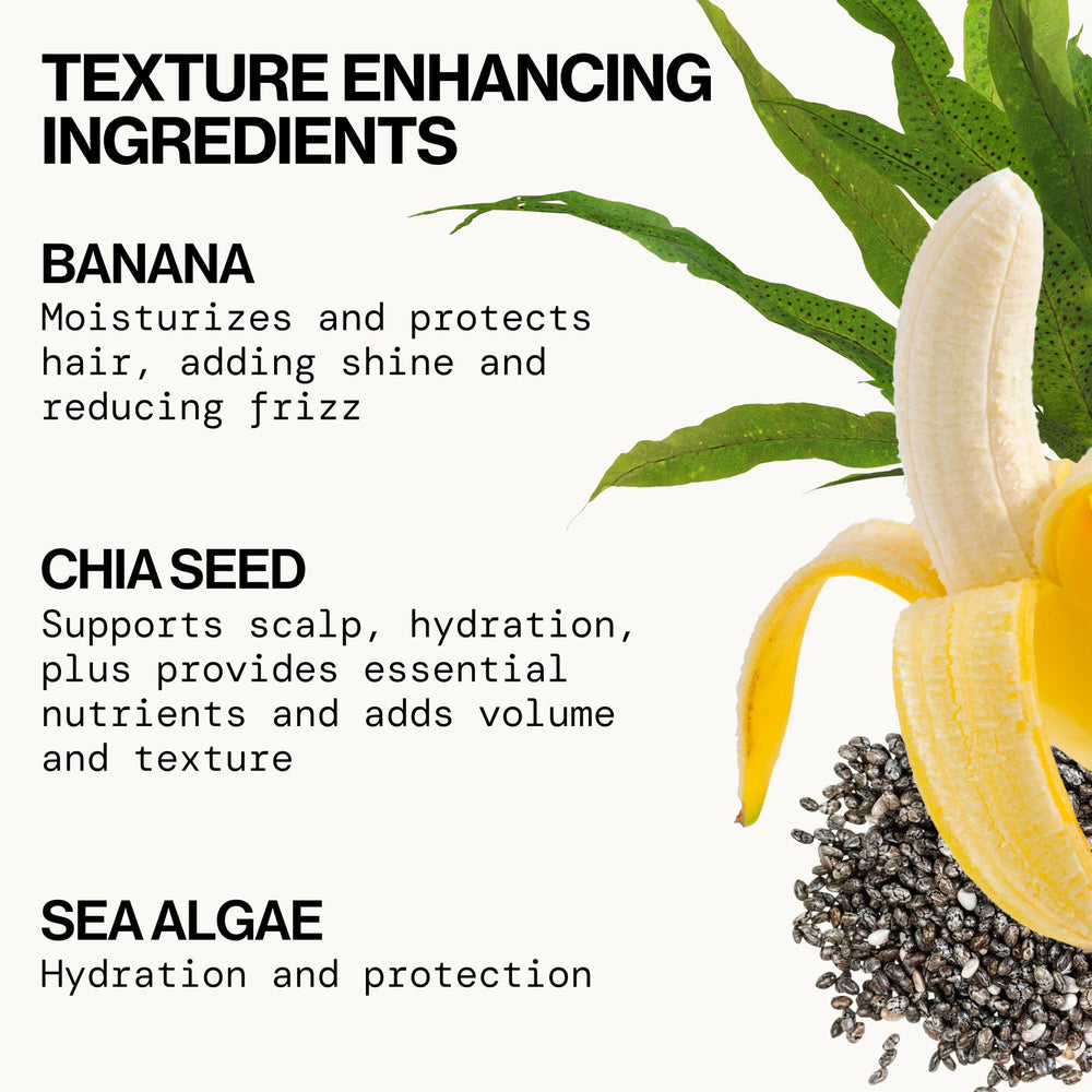 Pacifica scrunched into dry hair to refresh waves and reduce frizz quickly