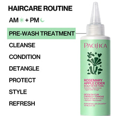 Pacifica bottle held in hand to show 5 oz size and portable convenience