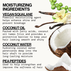 Pacifica 8 fl oz conditioner beside measuring cup showing product size and travel-friendly benefit
