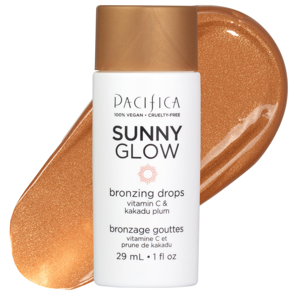 Pacifica bottle front view showing clean packaging and easy dosing benefit