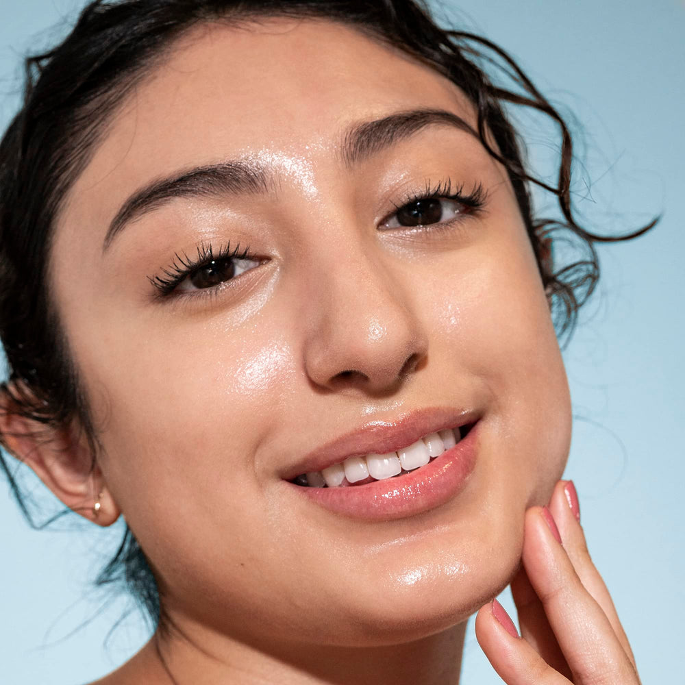 Pacifica balm texture close-up showing creamy solid that melts, nourishing feel