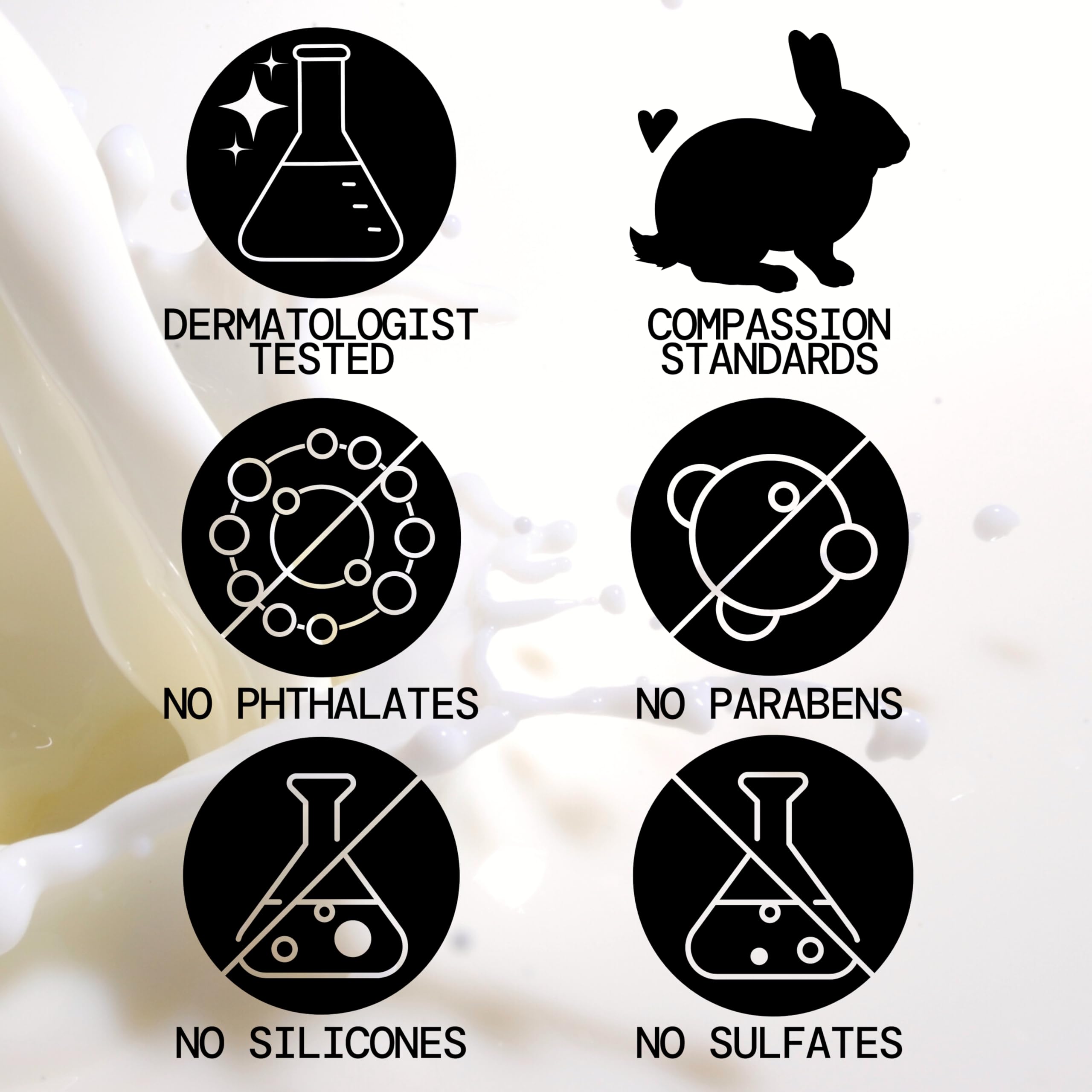 Pacifica ingredients laid out with oat, vanilla, apple, cranberry visuals