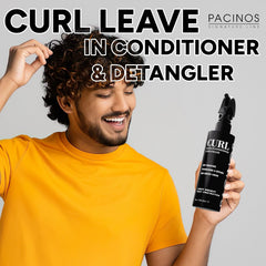 Pacinos being applied to wet hair making detangling easier
