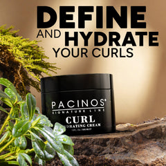 Pacinos product being applied to wet hair demonstrating even distribution