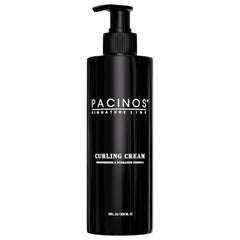 Pacinos on a bathroom shelf staged for routine styling and daily use benefits