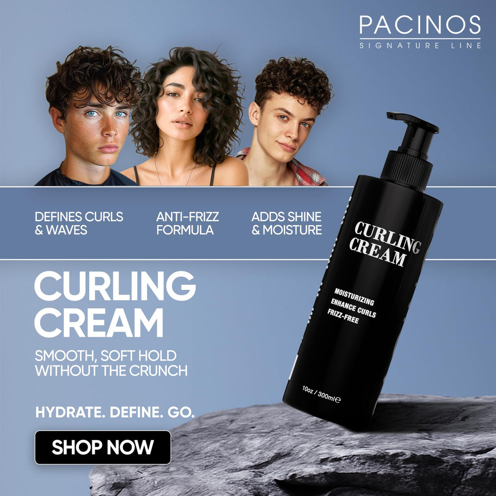 Pacinos cream texture close-up showing smooth moisturizing formula for easy spread