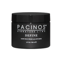 Pacinos front jar view showing compact 2 oz packaging and clear brand label
