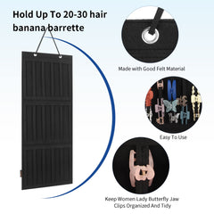 PACMAXI hanger on door to show size and space-saving benefit