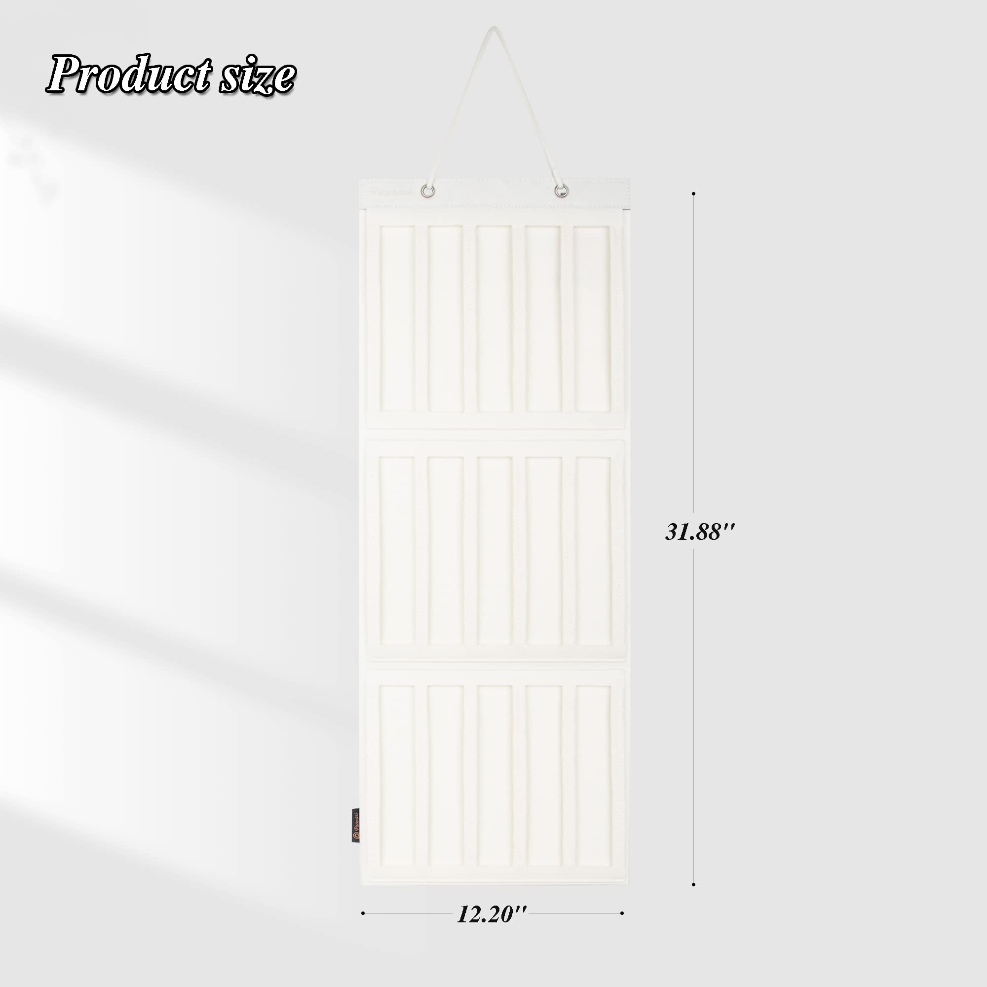 PACMAXI hung on closet rod in bedroom lifestyle for space-saving organization