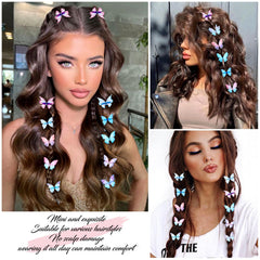 Paderison clips in a half-up hairstyle adding playful accents and hold