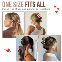 Paderison flat lay of pink-white and black-white variants for outfit pairing