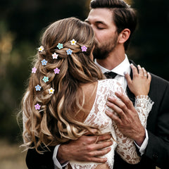 Paderison clips in braided hair showing secure hold and decorative effect
