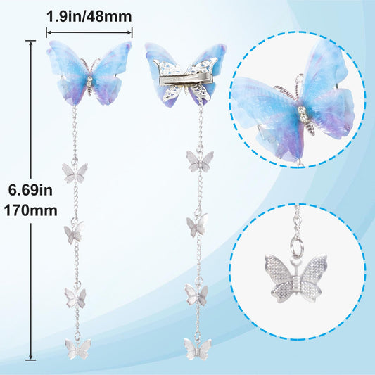 PAGOW close-up of fabric and crystal butterfly detail highlighting decorative sparkle benefit