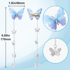 PAGOW close-up of fabric and crystal butterfly detail highlighting decorative sparkle benefit