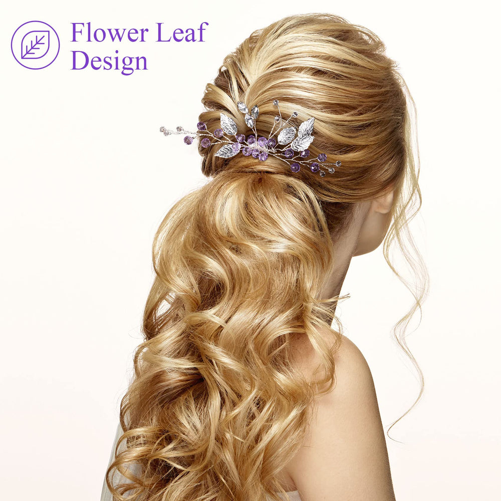 PAGOW comb in styled side-sweep hair demonstrating added color and polish