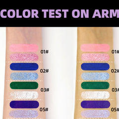 Pakivs glitter wand detail highlighting sparkles that add eye-catching shine