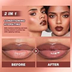 Pakivs swatches of all four shades showing wearable tint options benefit
