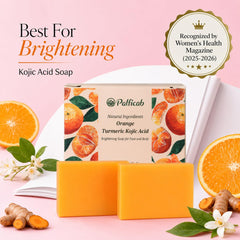 PALFICAB close-up of soap texture, highlights smooth formulation and gentle exfoliation