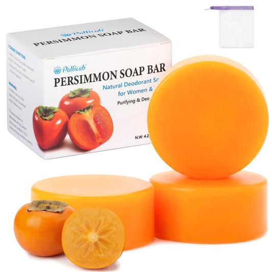 PALFICAB front packaging showing persimmon soap and clear benefit of freshness