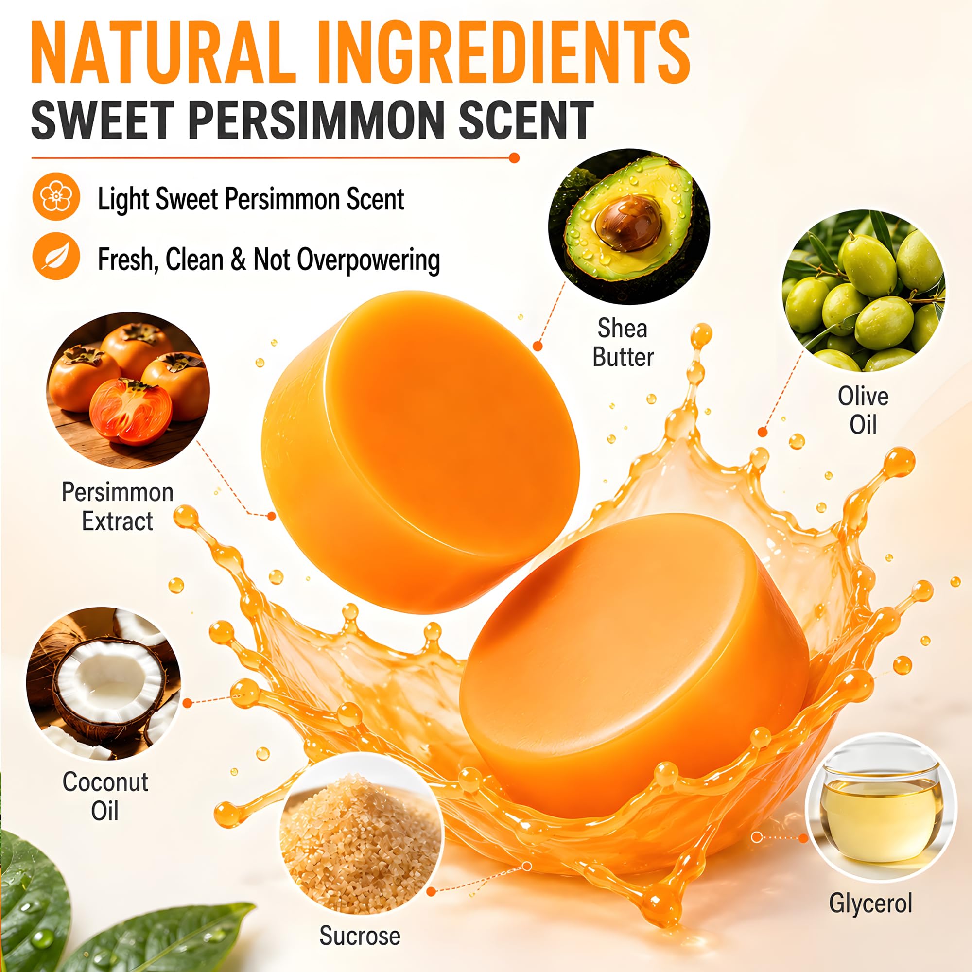 PALFICAB soap held in hand to show 120g size and lasting use