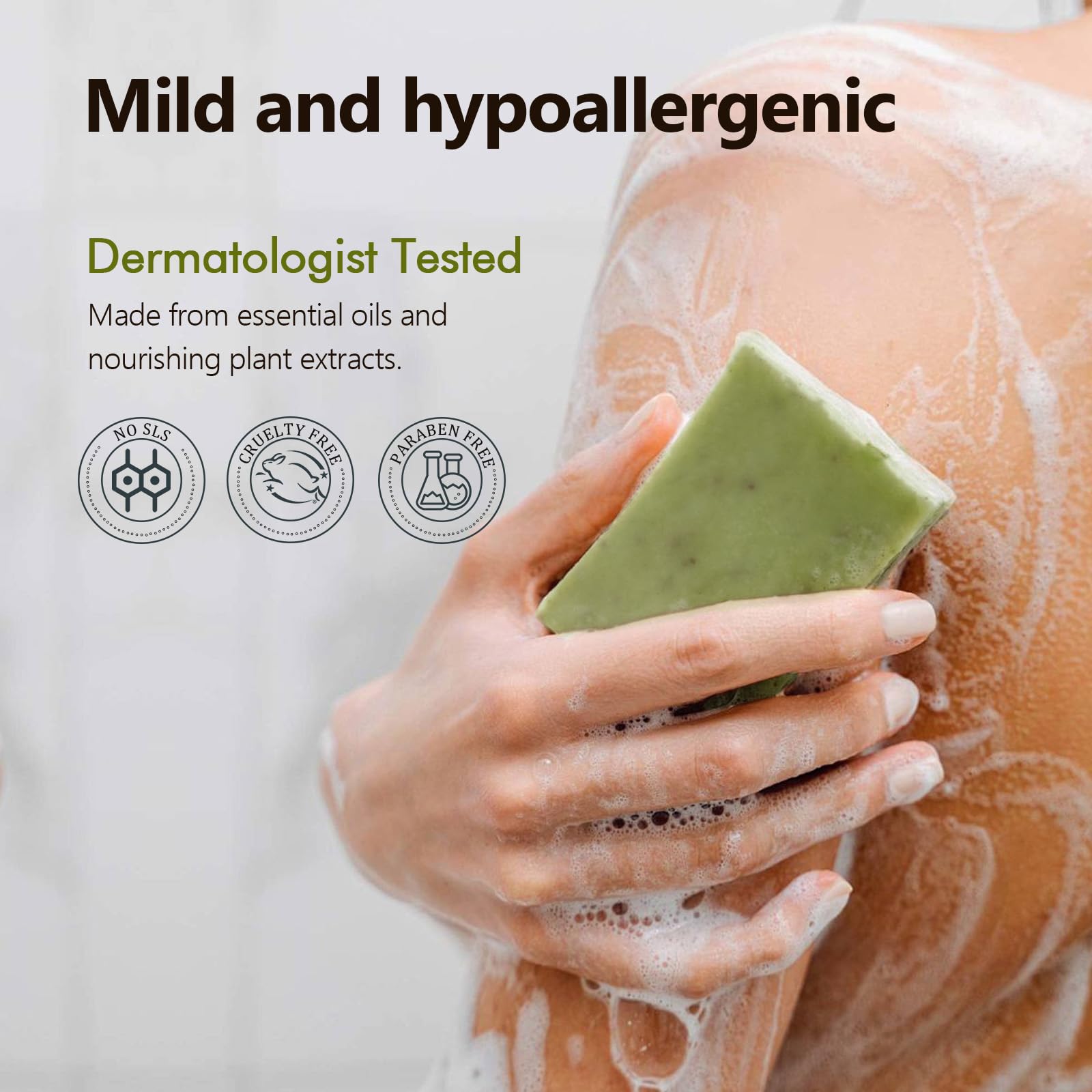 PALFICAB soap used for shaving with firm lather to help smooth shave and soothe skin