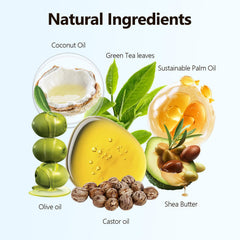 PALFICAB soap used on underarm showing deodorizing benefit