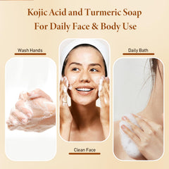 PALFICAB used on face by model, illustrating gentle cleansing and refreshed appearance