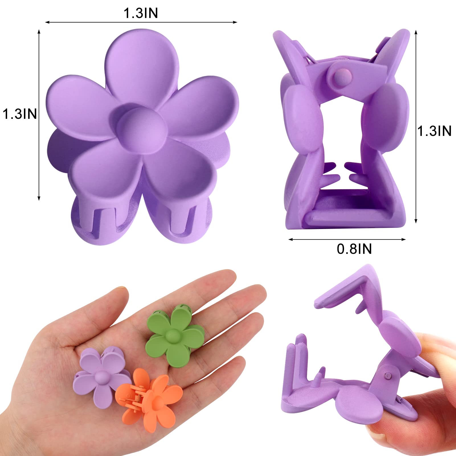 Palksky clips held in hand showing compact 1.35-inch size benefit